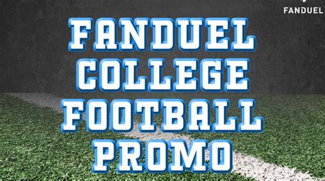 fanduel sportsbook ncaaf|FanDuel promo code: $200 bonus for CFB Week 1, Sunday .